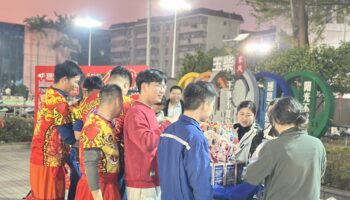 金蛇開運,物流送福——玉柴物流集團組織單位參加玉柴年貨節活動